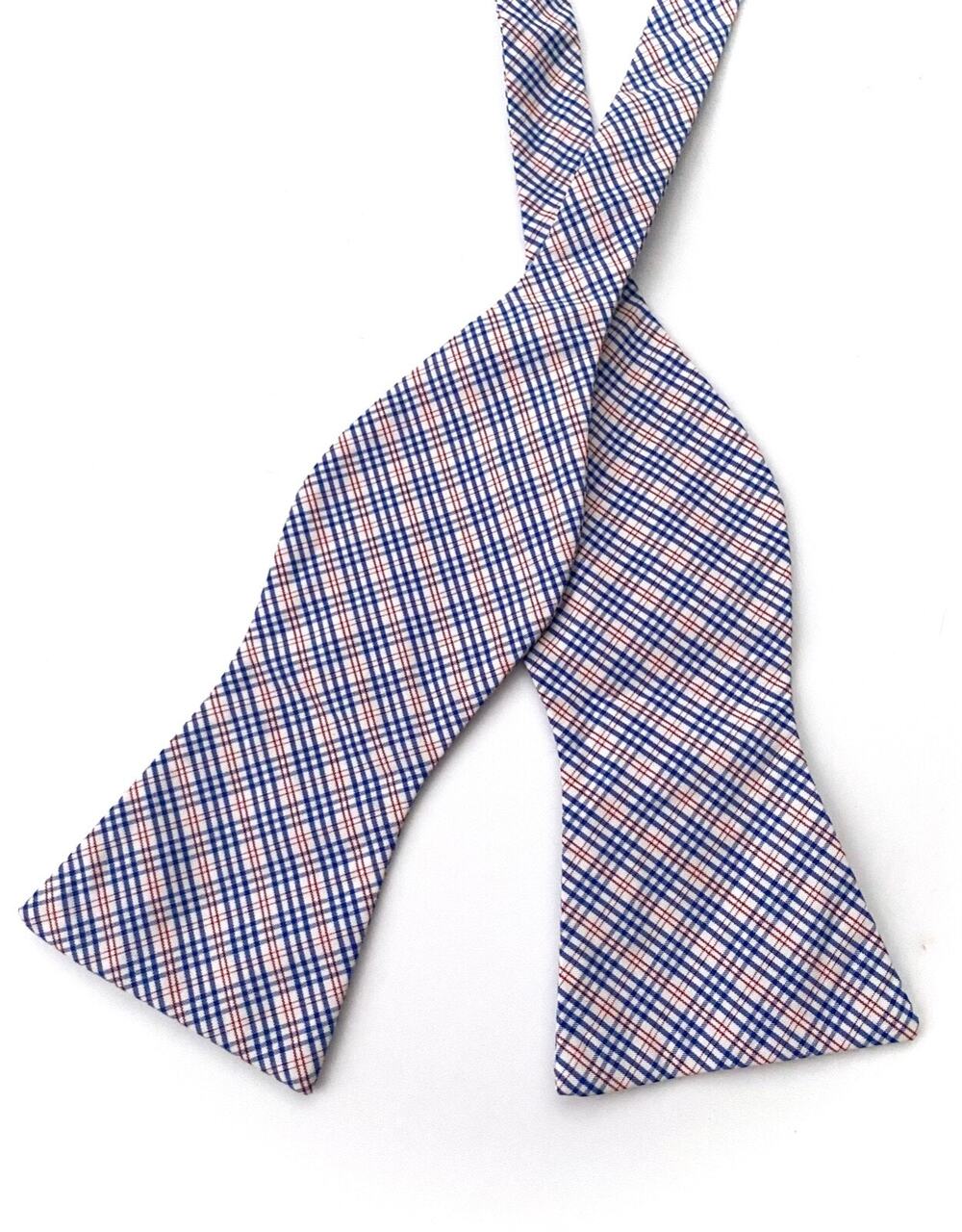Daniel Cremieux Bow Tie Nwt White w/ Blue Red Stripes Bowtie
